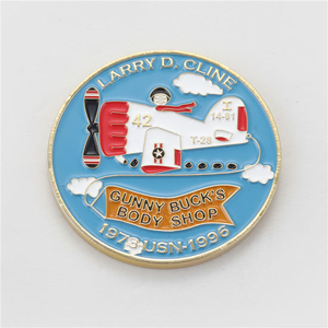 Promotion Custom Plating Soft Enamel Metal Challenge Coin