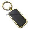 Promotion Gift with Metal & Leather Charm Key Chain