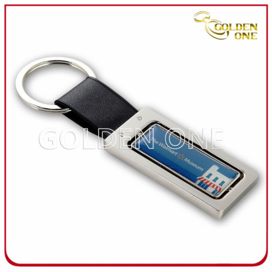 Factory Supply Blank Leather Key Chain