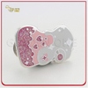 Custom Hot Sales Glitter Flower Silver Lapel Pin