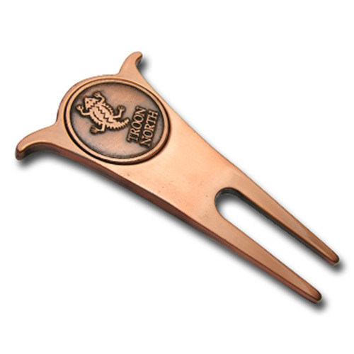Fancy Printed Magnet Golf Repair Divot Tool with Ball Marker