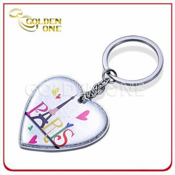 Souvenir Gift Custom Printed & Epoxy Coated Metal Key Ring