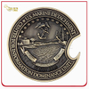 China Wholesale Decoration Gift Zinc Alloy Cut Out Gold Plated Challenge Coin