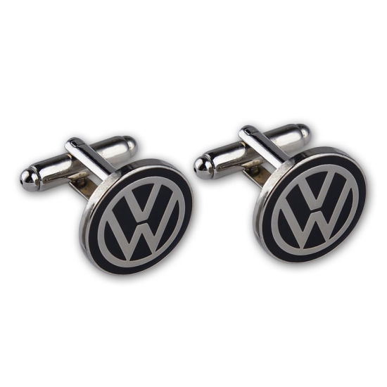 Personalized Design Metal Embossed Gold Cufflinks