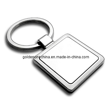 Hot Sale Soft Enamel Logo Two Tone Finished Metal Keychain