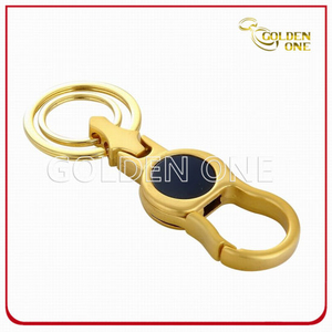 Elegant Gold Nickel Plated Zinc Alloy Metal Key Chain