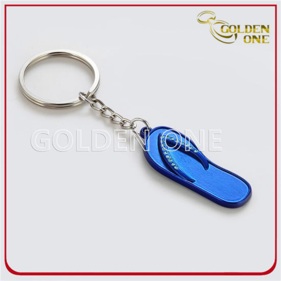 Custom Etching Spray Painting Metal Key Chain