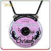 Custom Design Engraved Antique Brass Finish Metal Medallion
