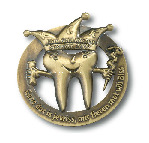 New Style Engraved Soft Enamel Nickel Plated Police cheap badges
