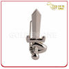 Creative Design Sword Shape Nickel Plated Lapel Pin