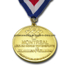 Custom Antique Brass Soft Enamel Souvenir Medal