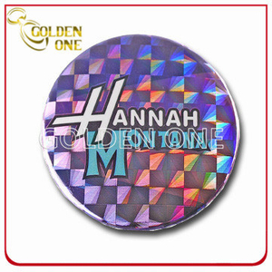 Custom Design Promotion Gift Screen Printed Pin Badge