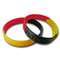 Personalized Style Rainbow Colour Silk Screen Silicone Bracelet