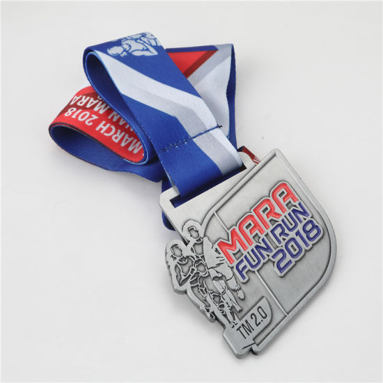 Promotion Customized Carnival Metal Craft Military Medal for Gymnastics Muay Thai Wrestling Marathon Sport