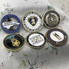 Hot sale Custom USA Logo Soft Enamel laser engraving Gold Plated Metal Zinc Alloy Double Side Large Coins