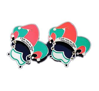 High Quality Promotion Gift Soft Enamel Custom Souvenir Shape Zinc Alloy Carnival Badges