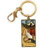 Manufacturer Black Laser Shiny Nickel Metal Key Ring