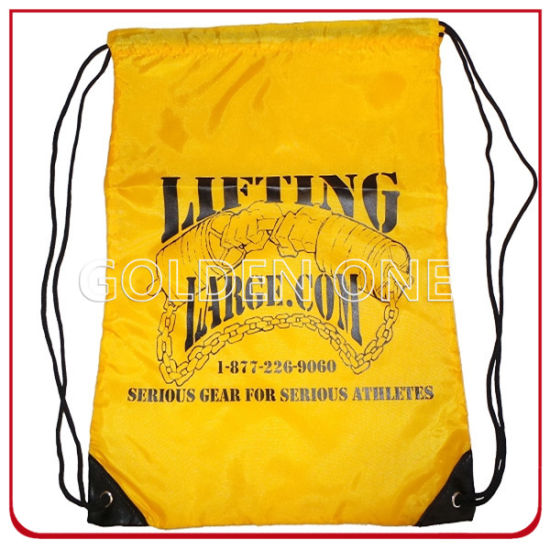 Custom High Quality Polyester Drawstring Backpack