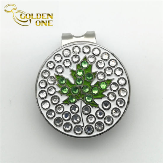 High Quality Custom Souvenir Golf Hat Clip with Ball Marker
