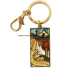 Personalized Heart Shape Metal Keychain with Lanyard