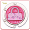 Fancy Design Circle Foldable Metal Handbag Hook for Lady