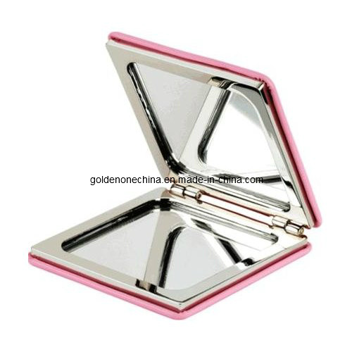 Custom Digital Printed Colorful Heart Shape Compact Mirror
