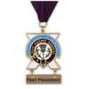 Rugby Championship Antique Brass Plated Soft Enamel Medal