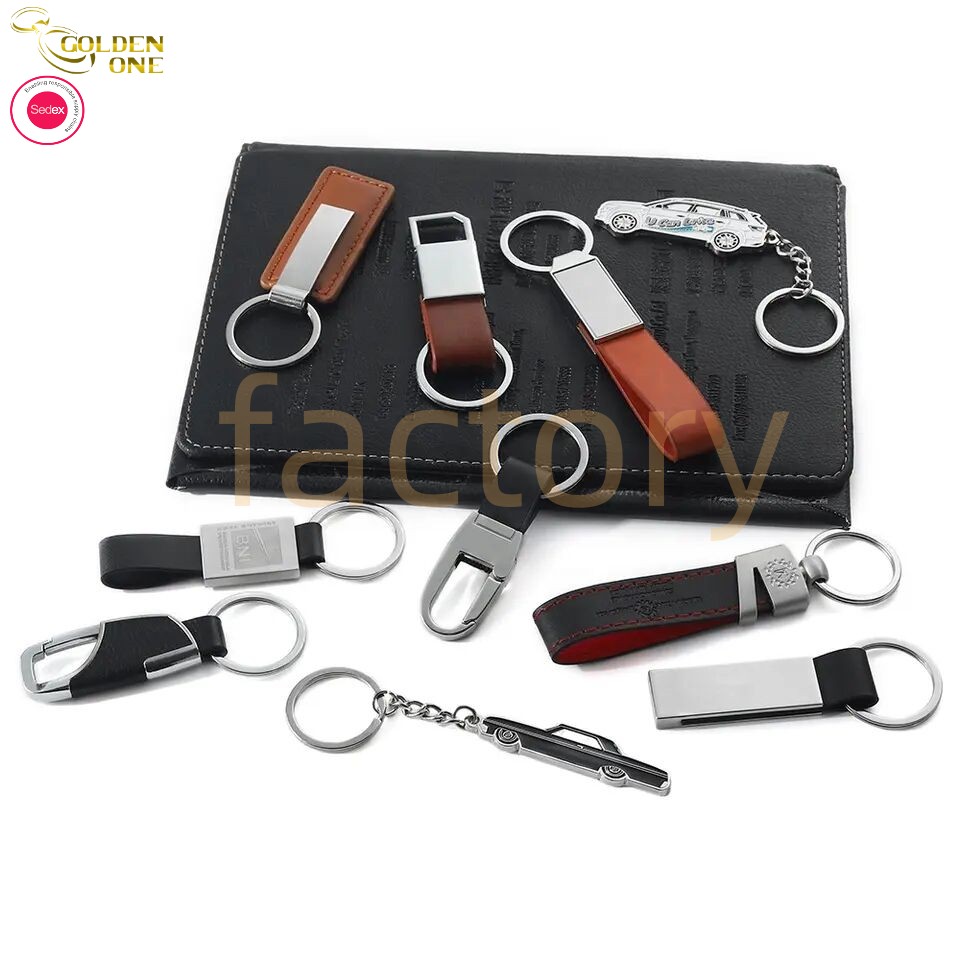 bag accessories engraved diy vintage your own logo personalized double sided black branded leather keychain