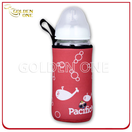 Lovely Design Neoprene Sublimation Process Baby Nursing Bottle Holder