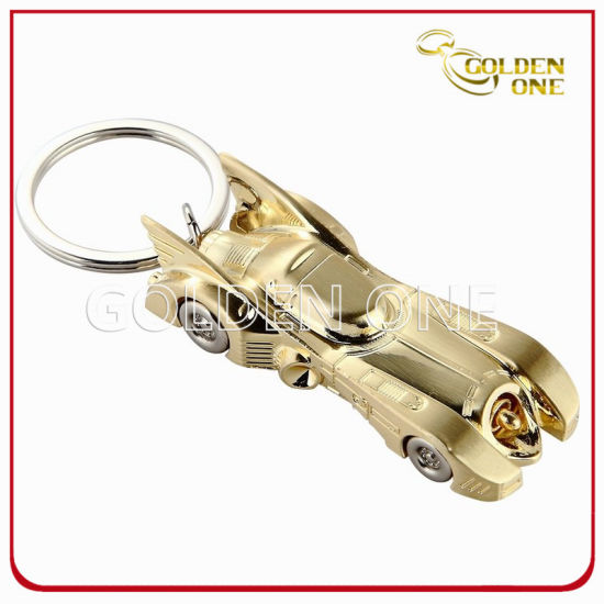 Customized Gear-Change Lever Nickel Plated Metal Keyring