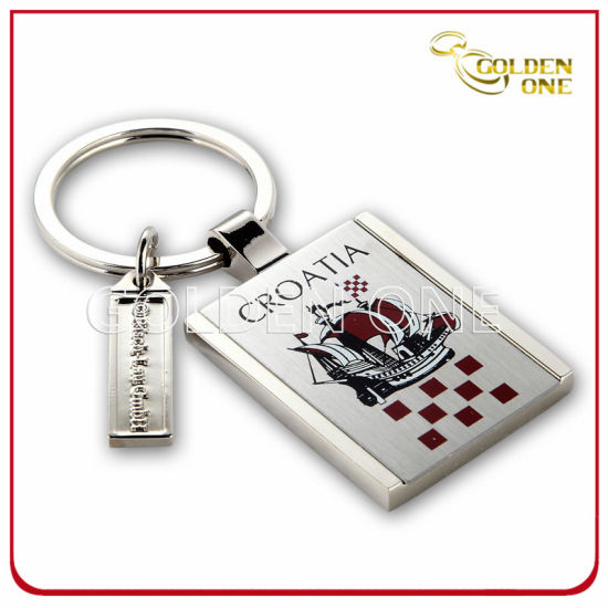 High Quality Custom Full Color Printed Metal Keyholder