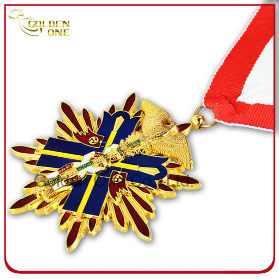 Custom Die Casting Carnival Festival Heart Shape Metal Medal