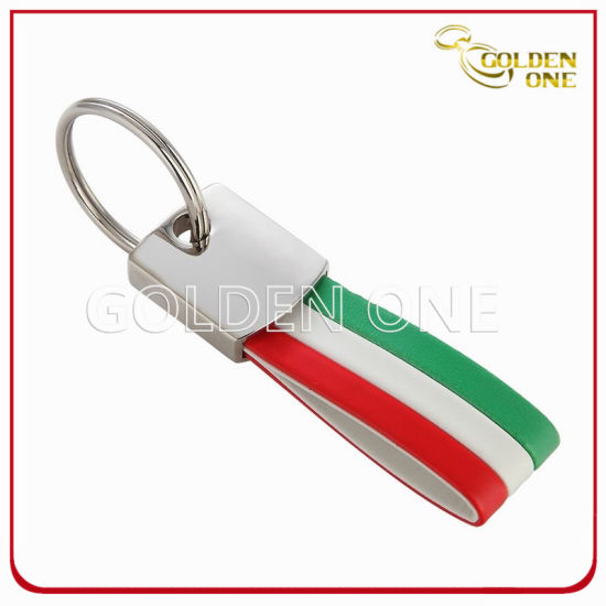 High Quality New Design 3 Colors Leather Keychain