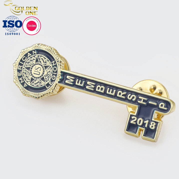 High Quality Custom Lion Clubs Pins Glitter Soft Enamel Zinc Alloy Badge Anime Metal Lapel Pins with Backing Card