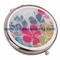 Factory Wholesale Promotion Gift PU Leather Square Pocket Mirror