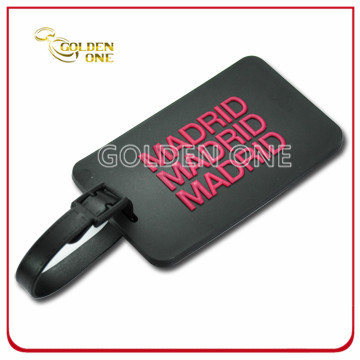 Professional Manufacturer Custom Made Embossed Soft PVC Luggage Tag