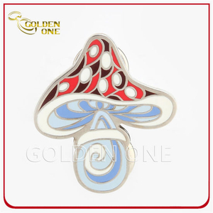 Custom Shiny Nickel Die Struck Hard Enamel Metal Pin Badge