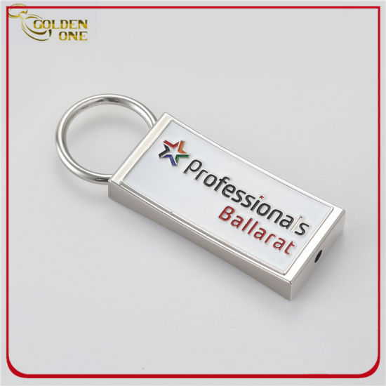 Customized Printed Sun&Beach Style Metal Keychain