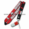 Customized Cord Printed Polyester ID Badge Holder