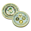 Customized Military Symbol Soft Enamel Cut Out Metal Challenge Coin