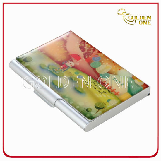 Customized Offset Printed Aluminium Business Card Case