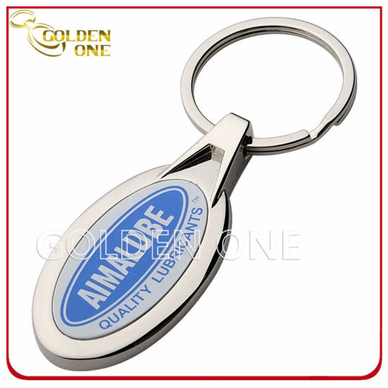 Promotion Domed Logo Metal Key Ring