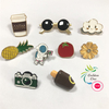 Manufacturer Wholesale Brooch Pin Cartoon Animal Blank Badge Custom Made LoGO Metal Cute Hard Soft Enamel Carival Lapel Pins