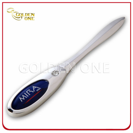 Promotion Gift Printed Domed Sticker Metal Letter Opener