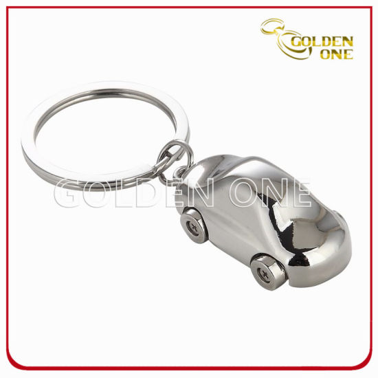 Hot Sale Best Quality Gold Plated Piston Metal Keyring