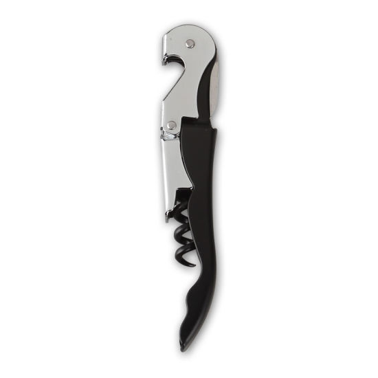 Fashion Design Stainless Steel Wine Opener with Wooden Handle