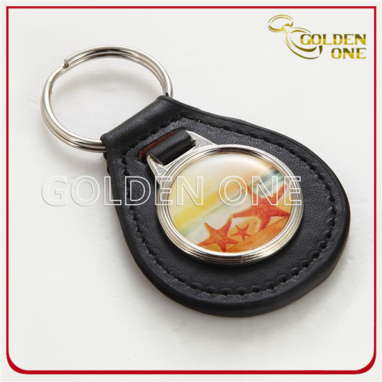 Promotion Colorful Cheap Printed & Epoxy Metal Key Chain
