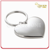 Fine Polished Heart Shape Zinc Alloy Metal Keyring