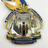 Final Fantasy Custom Hard Enamel Saint Medal Laser Logo Rugby Medal Fill In Color Metal Orden Karneval Medallion 