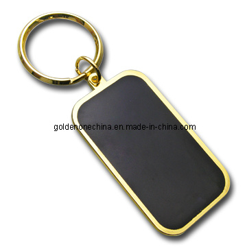 Promotion Gift Custom Heart Shape Printed Metal Keychain